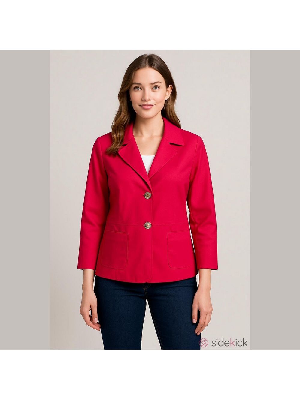 Rafella Hot Pink Women's Tailored Blazer/Jacket - Lined L NWOT